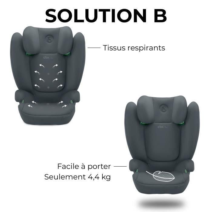 Cybex CYB4063846370825 Solución automática B I-FIX Grupo 2/3 Acero gris 4 Cybex CYB4063846370825 Solución automática B I-FIX Grupo 2/3 Acero gris 4