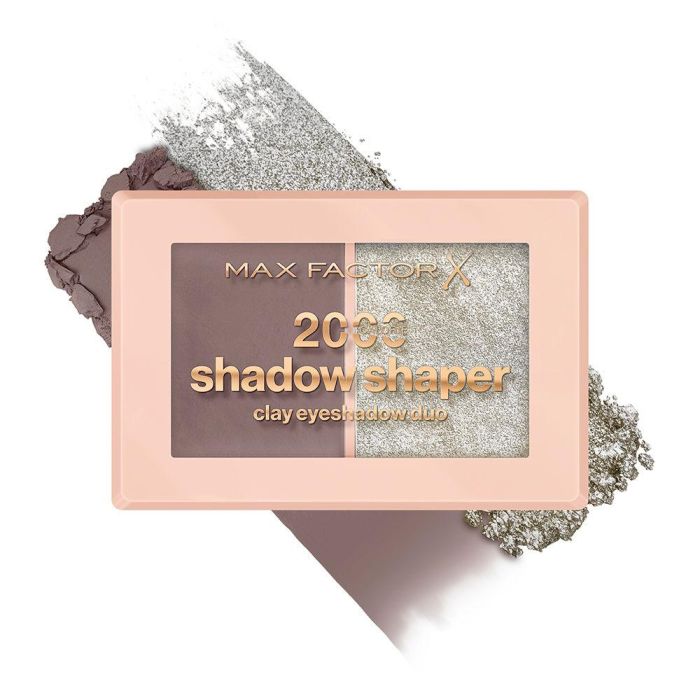 Max Factor 2000 Calorie Shadow Shaper Sombra de Ojos #040 Umber Spark 4 g - Paleta 2 en 1, Mate y Brillante