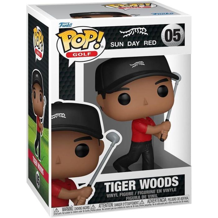 Figura POP Golf Sun Day Red Tiger Woods 1