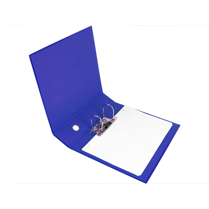 Liderpapel System Archivador de Palanca A4, Lomo 80mm, Compresor Metálico, Azul 7