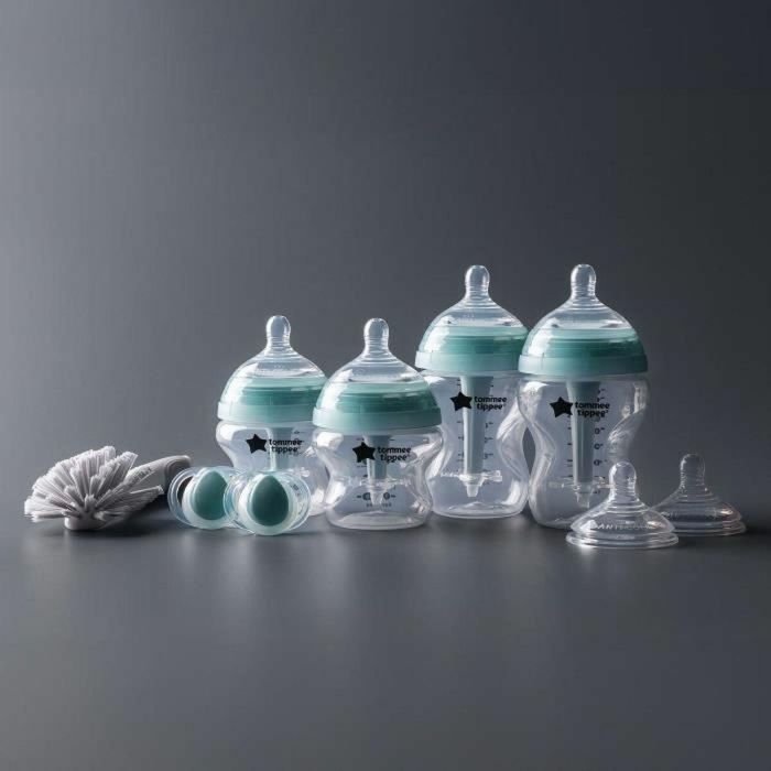 Set de biberones - TOMMEE TIPPEE - Advanced anticólicos - 4x biberones 150 ml / 260 ml - 2x tetinas - Anticólicos - Recién nacido 2