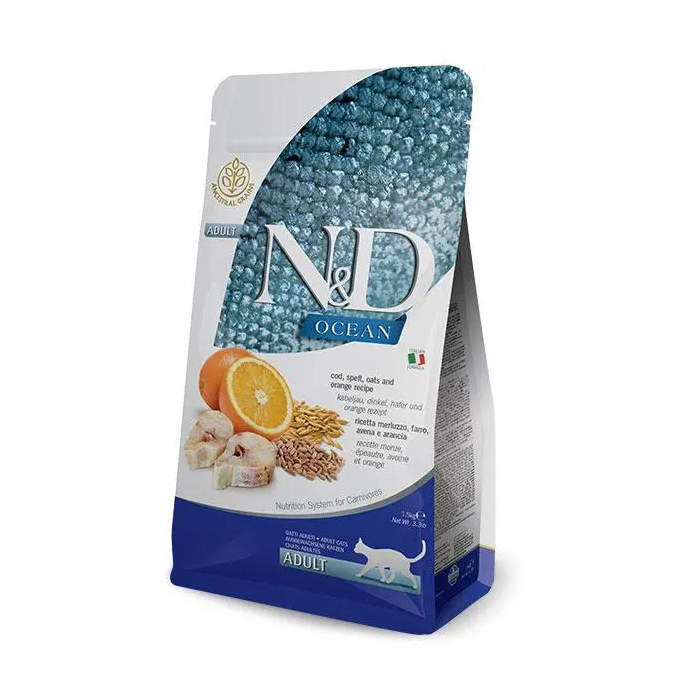 Farmina N&D Cat Ocean Low Grain Bacalao 5 kg Farmina N&D Cat Ocean Low Grain Bacalao 5 kg