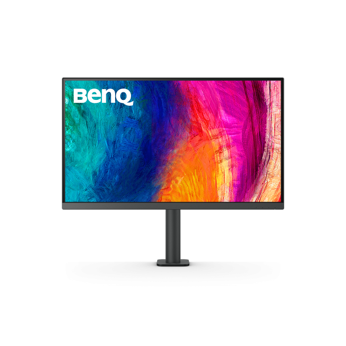 BenQ Monitor Pd2705Ua (9H.LKDLA.TPE) 27" Led Panorámico, Panel Ips, 3840X2160 Uhd 16:9, 5Ms Gtg, 350Cd Hdr Mode) 1200:1, Angulo 178/178, Tamaño Píxel 0,155, Altavoces, Hdmi 2.0, Dp 1.4, Usb-C, Usb 3.2, Usb Type B