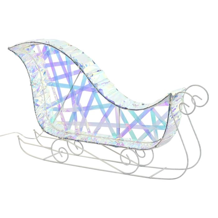 DKD Home Decor Trineo Navidad 10 x 30 x 55 cm (2 Unidades) Multicolor 3