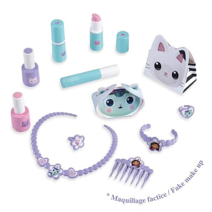 Smoby SMO3032163202547 Tocador infantil 2 en 1 Gabby y la Casa Mágica con taburete, 12 accesorios y espejo regulable 3 Smoby SMO3032163202547 Tocador infantil 2 en 1 Gabby y la Casa Mágica con taburete, 12 accesorios y espejo regulable 3