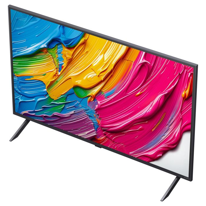 LG 43QNED80A6A Televisor QNED 43" 4K Ultra HD Smart TV webOS WiFi Negro HDMI 2.1 60Hz 10