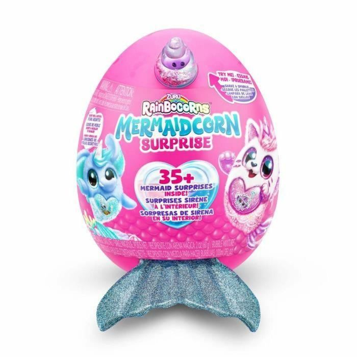 ZURU AUC1735021813700 Peluches Mermaidcorn Surprise S7 con 35 sorpresas y cola brillante, Huevo para incubar 6