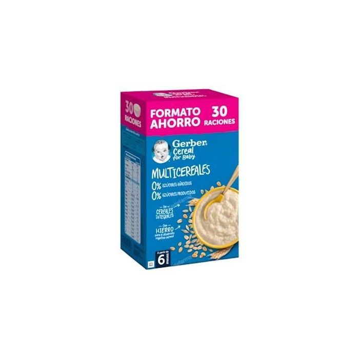 Gerber Multicereales Galleta 0% Azúcar 510 g