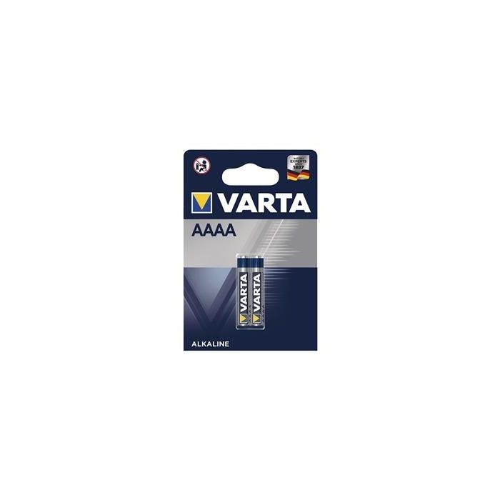 Varta 4061101402 Pilas Alcalinas LR8D425 AAAA 640mAh 2uds - Energía fiable para dispositivos electrónicos pequeños