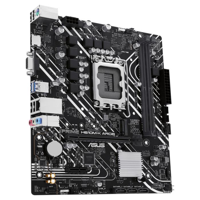 ASUS PRIME H610M-K ARGB Intel LGA 1700 DDR5 HDMI/VGA PCIE4.0 4SATA3 USB3.2 MATX 3 ASUS PRIME H610M-K ARGB Intel LGA 1700 DDR5 HDMI/VGA PCIE4.0 4SATA3 USB3.2 MATX 3