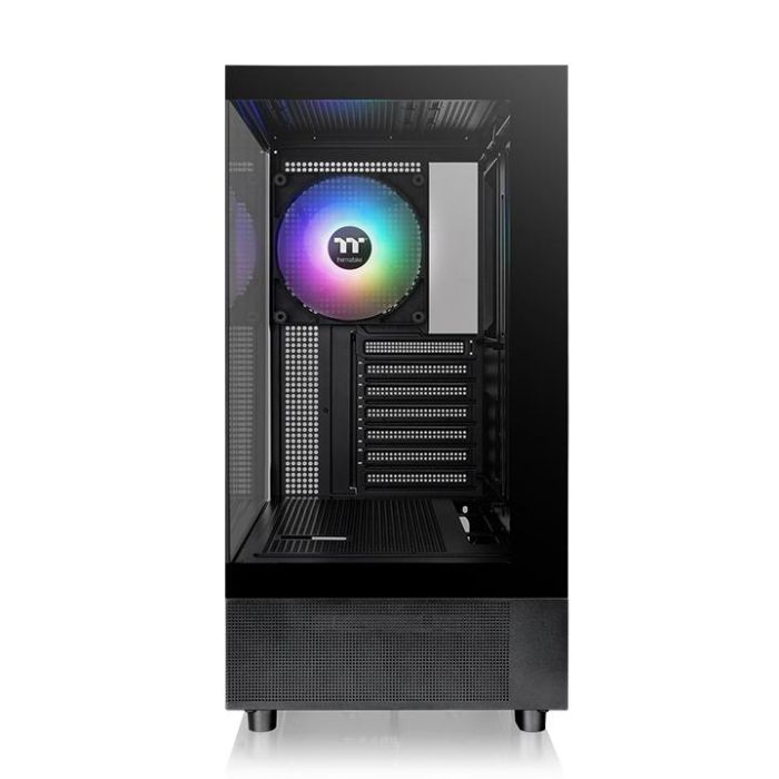 Thermaltake View 270 TG Chasis Midi Tower PC Negro con Cristal Templado, Ventilador 140mm, Soporte HDD/SSD 1