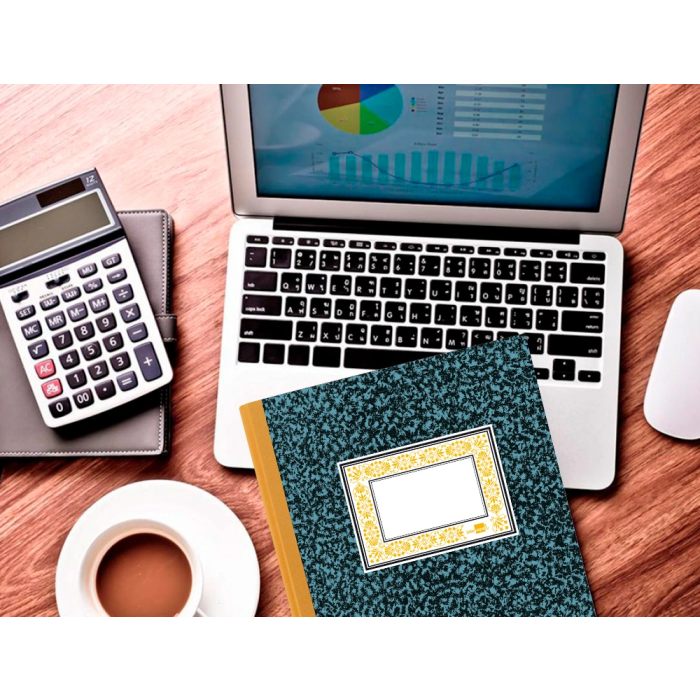 Liderpapel Cuaderno Folio Cartone 100 Hojas Cuentas Corrientes Debe Haber Y Saldo 3