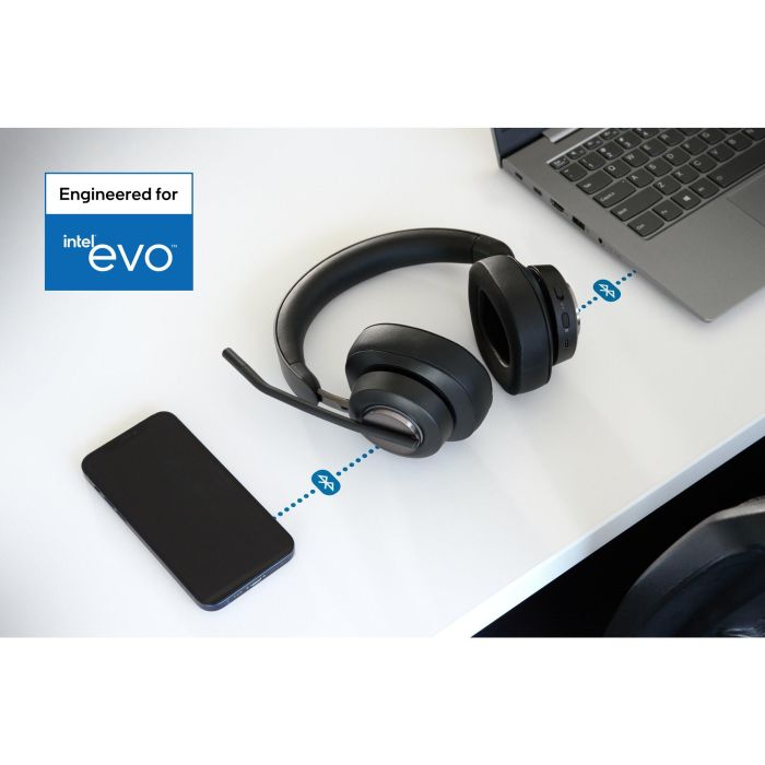 Kensington Auriculares Bluetooth H3000 PROVC Inalámbrico Juego Negro Bluetooth 5.2 49
