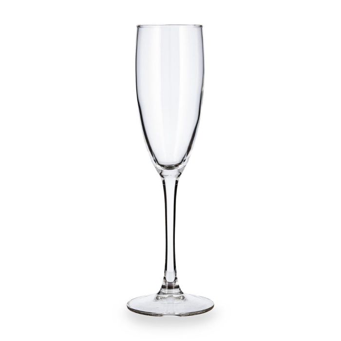 Luminarc Copa Flauta Duero de Vidrio Transparente 17 cL Pack de 6 Unidades Fabricado en Francia Apto Lavavajillas
