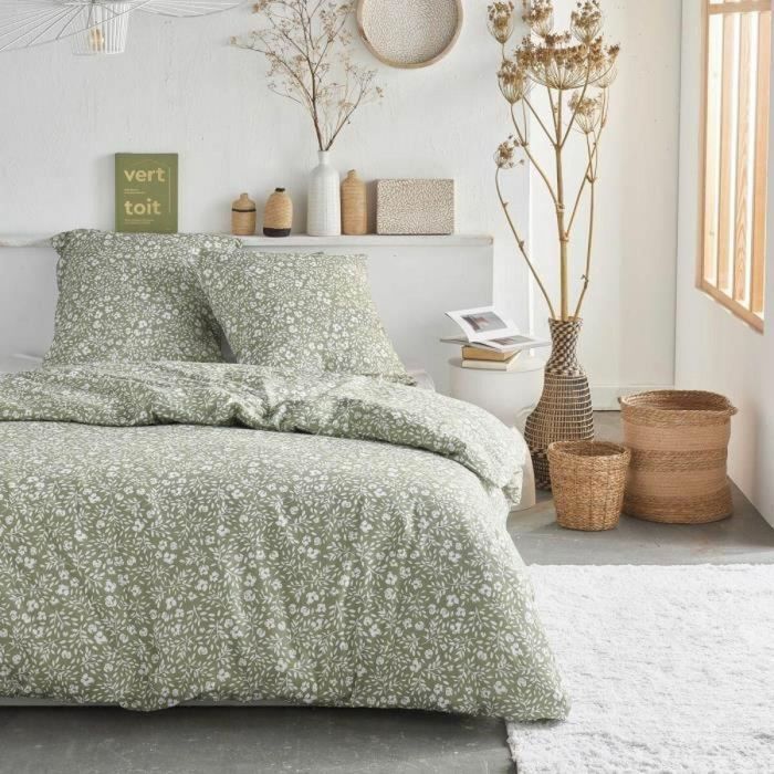 Today Juego de cama Crazy Estampado floral 2 personas 220 x 240 cm Verde TOD3574641289027