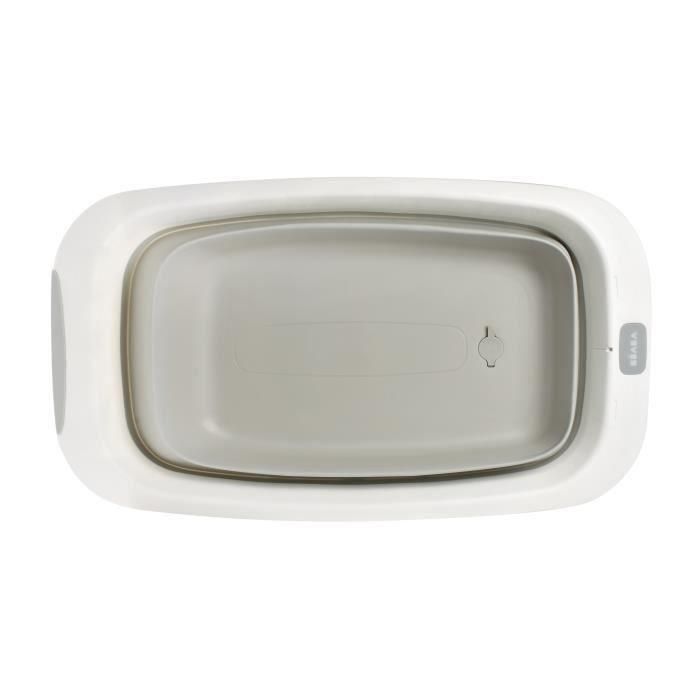 BEABA, Bañera plegable - 920403 - Bañera Eazy Pop Camélé'O - Gris terciopelo 1 BEABA, Bañera plegable - 920403 - Bañera Eazy Pop Camélé'O - Gris terciopelo 1