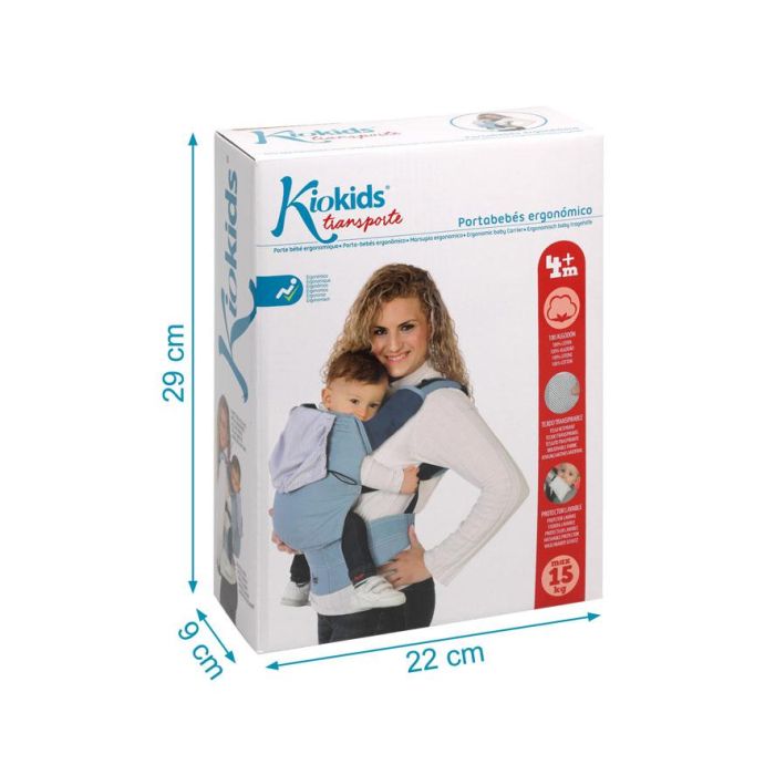 Mochila Ergonómica Azul 4 Mochila Ergonómica Azul 4