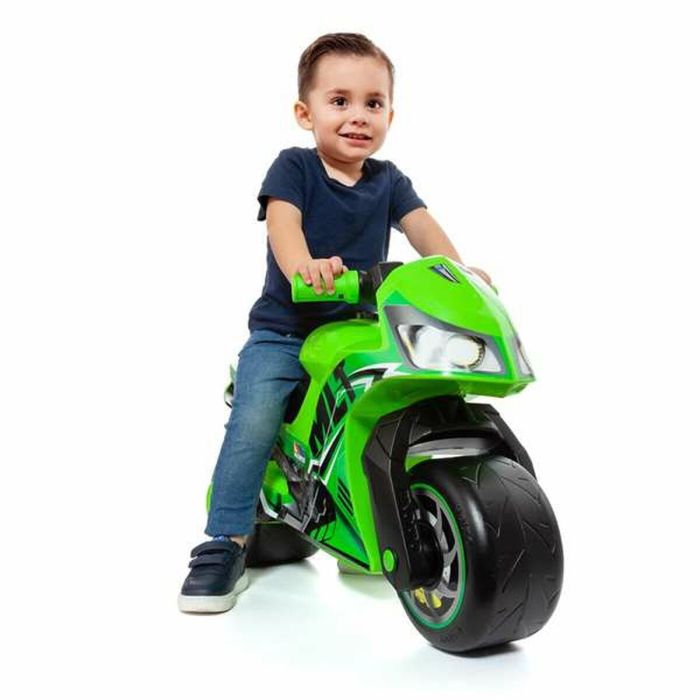 Molto Correpasitos Moto Premium Verde para Niños de 2+ Años, Plástico Resistente. 40,5x27,2x28,5 cm. 1