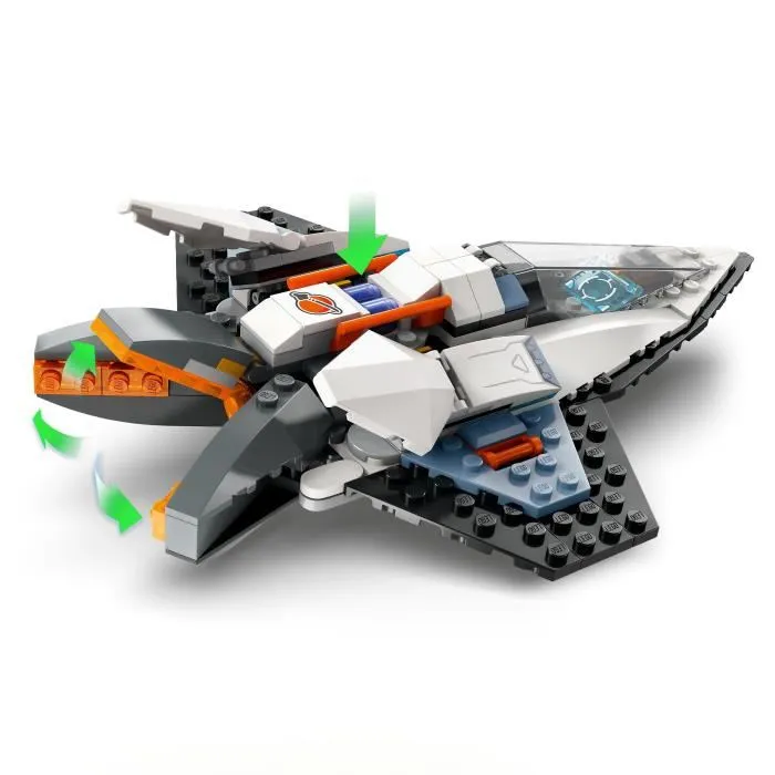 LEGO 60430 Nave Espacial Interestelar Juguete Espacial para Niños a Partir de 6 Años Juego Creativo con Minifiguras 2 LEGO 60430 Nave Espacial Interestelar Juguete Espacial para Niños a Partir de 6 Años Juego Creativo con Minifiguras 2