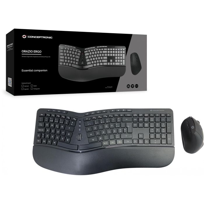 CONCEPTRONIC Wireless Keyboard+Mouse.ergo.Layout portugie.sw 4 CONCEPTRONIC Wireless Keyboard+Mouse.ergo.Layout portugie.sw 4