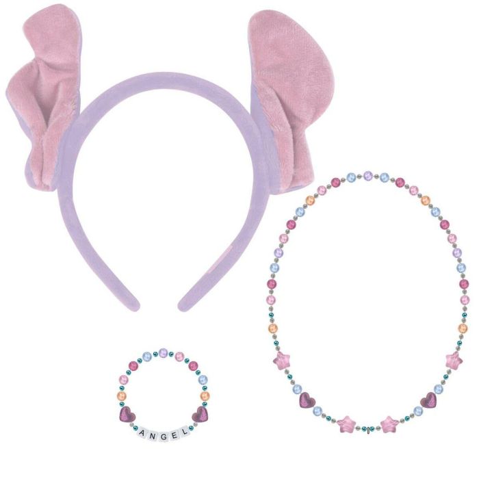 Cerdá Bisutería Pack de 3 Piezas Stitch LILA para Niños +3 Años - Caja 12.5 x 19.0 x 0.1 cm Cerdá Bisutería Pack de 3 Piezas Stitch LILA para Niños +3 Años - Caja 12.5 x 19.0 x 0.1 cm