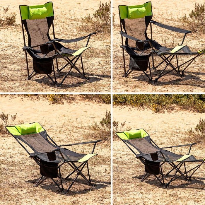 Silla Tumbona Plegable de Camping Kampfort InnovaGoods 13