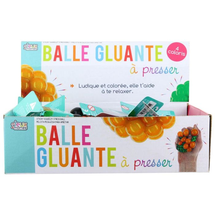 Jeux 2 momes Pelota Deformable Seche Pleure Antiestrés Divertida Bola Viscosa 5.5cm 3
