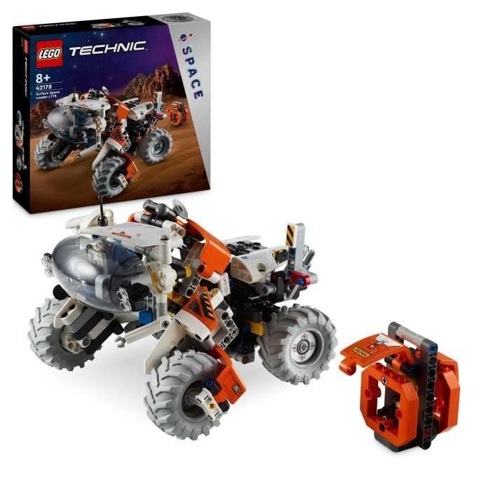 LEGO Technic 42178 LT78 Cargador Espacial de Superficie, Juguete de Aventura, Set de Exploración LEGO Technic 42178 LT78 Cargador Espacial de Superficie, Juguete de Aventura, Set de Exploración