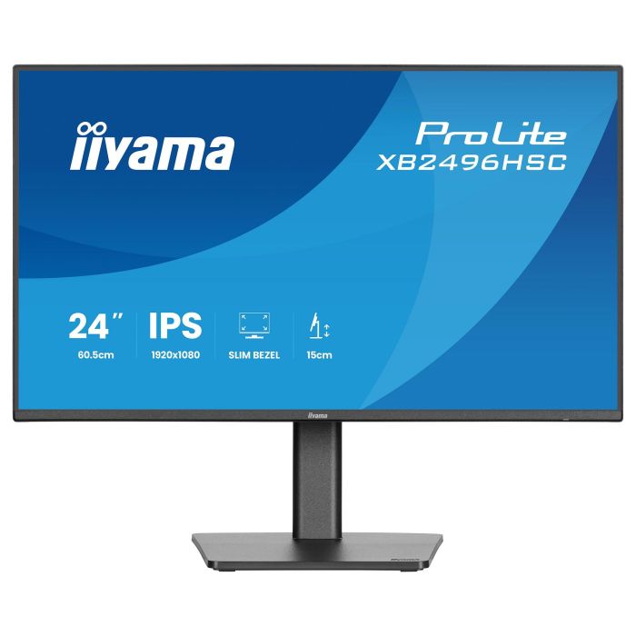 iiyama XB2496HSC-B1 Monitor 24" Full HD 1920x1080 IPS 144Hz 3ms USB-C Negro 1