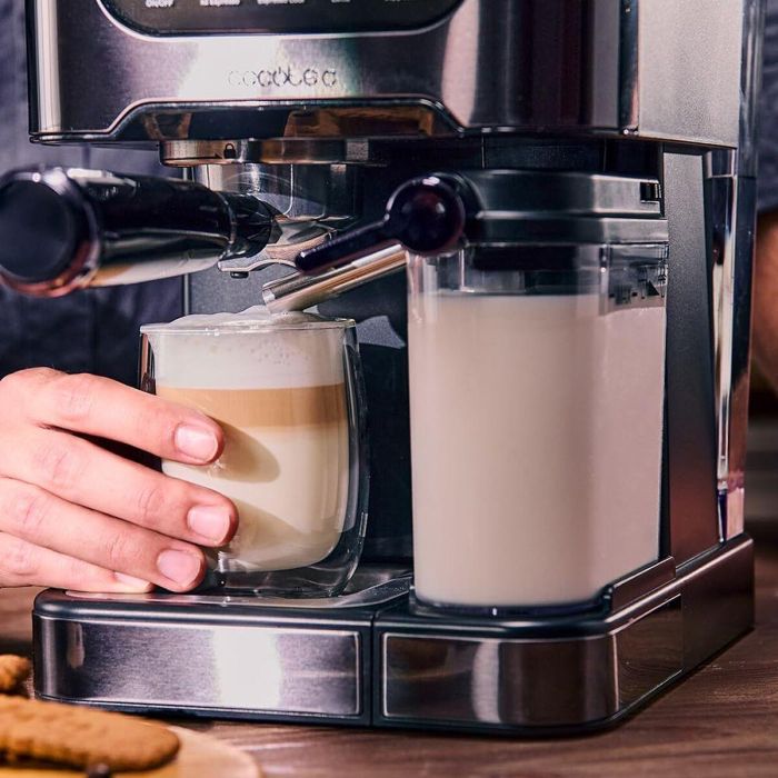 Cafetera Express de Brazo Cecotec Power Espresso 20 ColdBrew Latte 1350 W Negro 20 bar Semiautomática 8