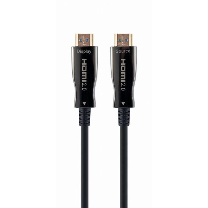 Cable HDMI GEMBIRD CCBP-HDMI-AOC-50M-02 Negro 50 m Cable HDMI GEMBIRD CCBP-HDMI-AOC-50M-02 Negro 50 m