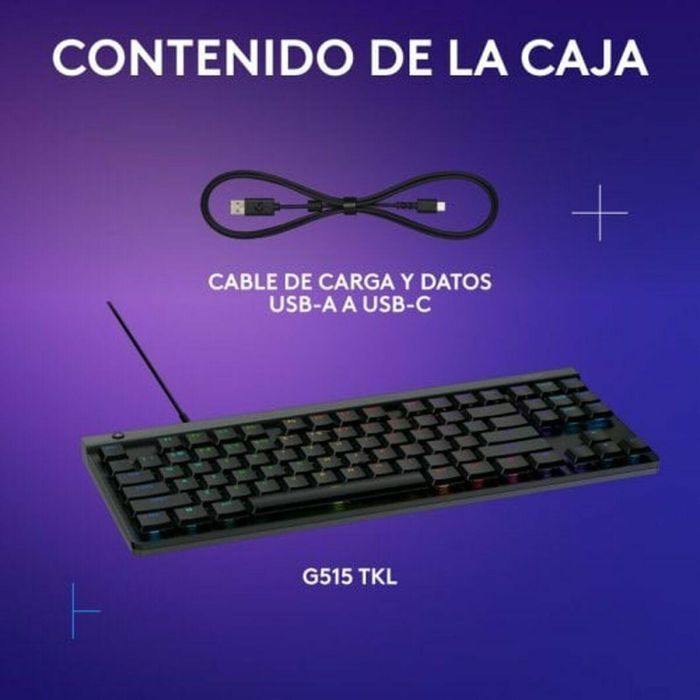 Teclado y Ratón Logitech 920-012891 Negro Qwerty Español 16