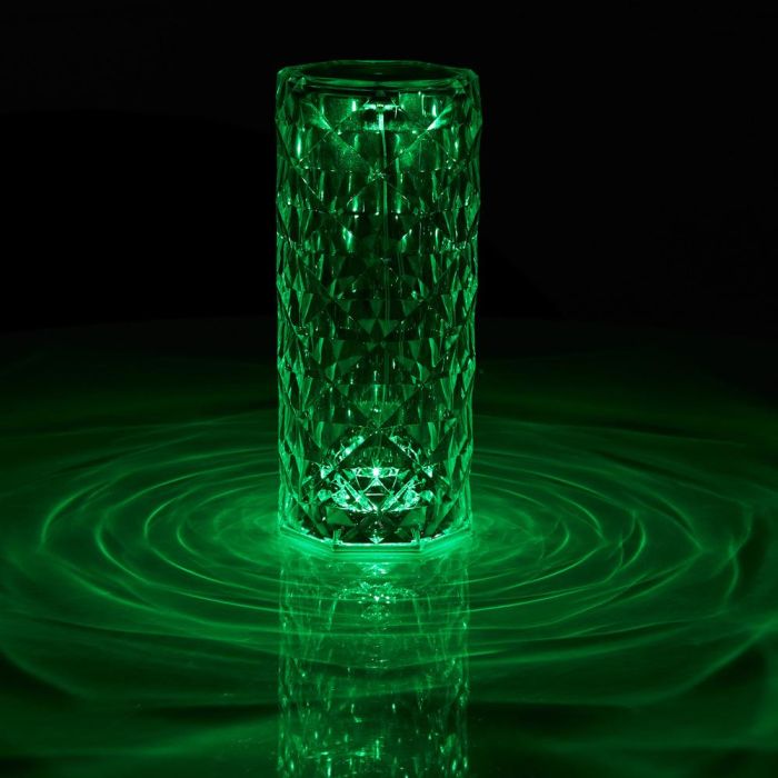 Home Deco Factory Lámpara LED Efecto Cristal Poliestireno 1