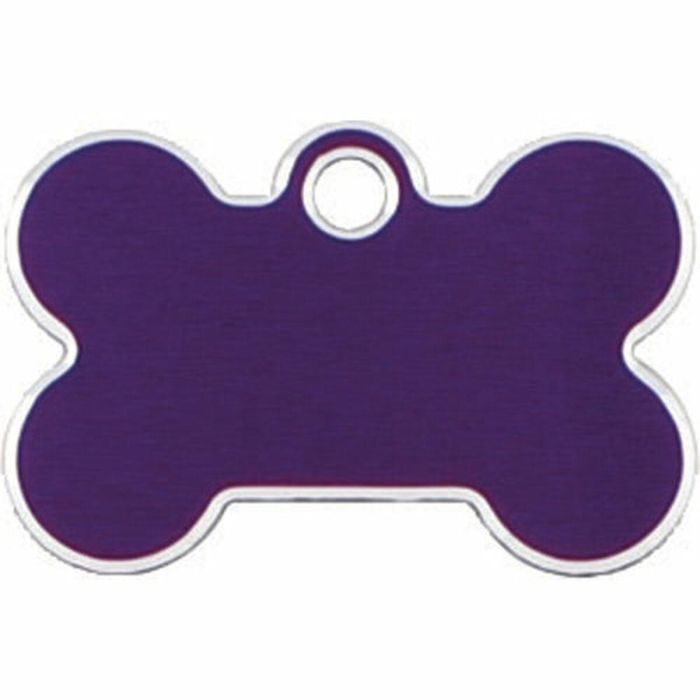 Placa identificativa para collar Imarc Bone Lila 1 Placa identificativa para collar Imarc Bone Lila 1