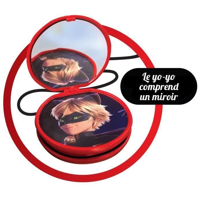 Disfraz de Ladybug - Máscara de espejo Yoyo Pendientes de Kwami Tikki - BANDAI - Miraculous Ladybug - Set de transformación 5 Disfraz de Ladybug - Máscara de espejo Yoyo Pendientes de Kwami Tikki - BANDAI - Miraculous Ladybug - Set de transformación 5