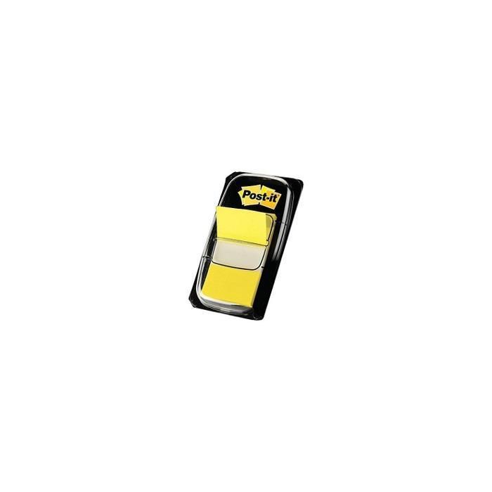 Post-It Index 680 Dispensador 1x50 Amarillo-12U- Post-It Index 680 Dispensador 1x50 Amarillo-12U-