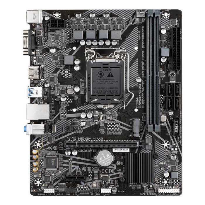 Gigabyte LGA1200, Intel H470, 2 x DDR4, 3200 MHz, 1 x HDMI, 1 x D-Sub, Micro ATX 1 Gigabyte LGA1200, Intel H470, 2 x DDR4, 3200 MHz, 1 x HDMI, 1 x D-Sub, Micro ATX 1