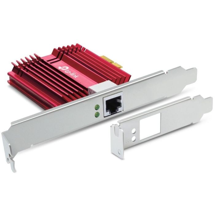 TP-Link TX401 Adaptador de red PCI Express 10 Gigabit, compatible con Windows y Linux, incluye cable CAT6A 2 TP-Link TX401 Adaptador de red PCI Express 10 Gigabit, compatible con Windows y Linux, incluye cable CAT6A 2