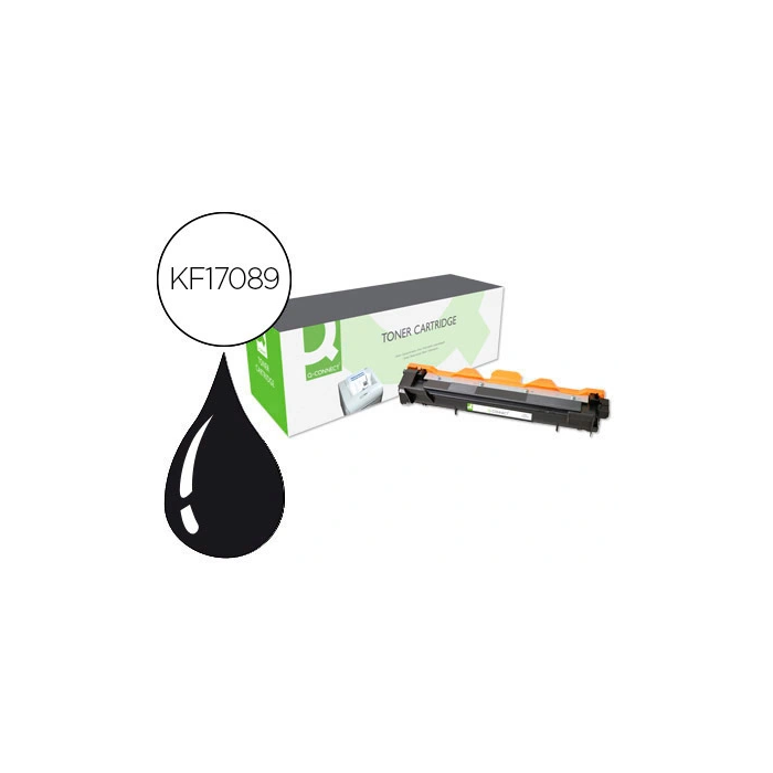 Q-connect Toner Compatible Brother TN2010 Negro 1.000 pag. para HL-2130 / 2132 / 2135 0 Q-connect Toner Compatible Brother TN2010 Negro 1.000 pag. para HL-2130 / 2132 / 2135 0