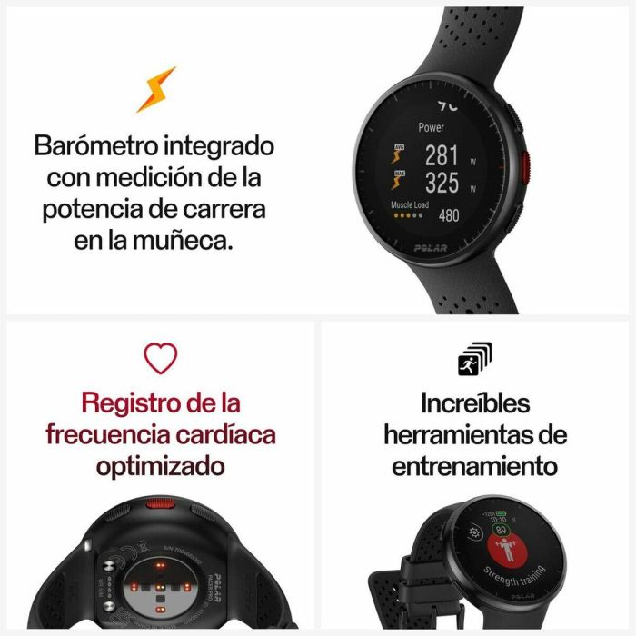 Smartwatch Polar Pacer Pro Gris 3 Smartwatch Polar Pacer Pro Gris 3
