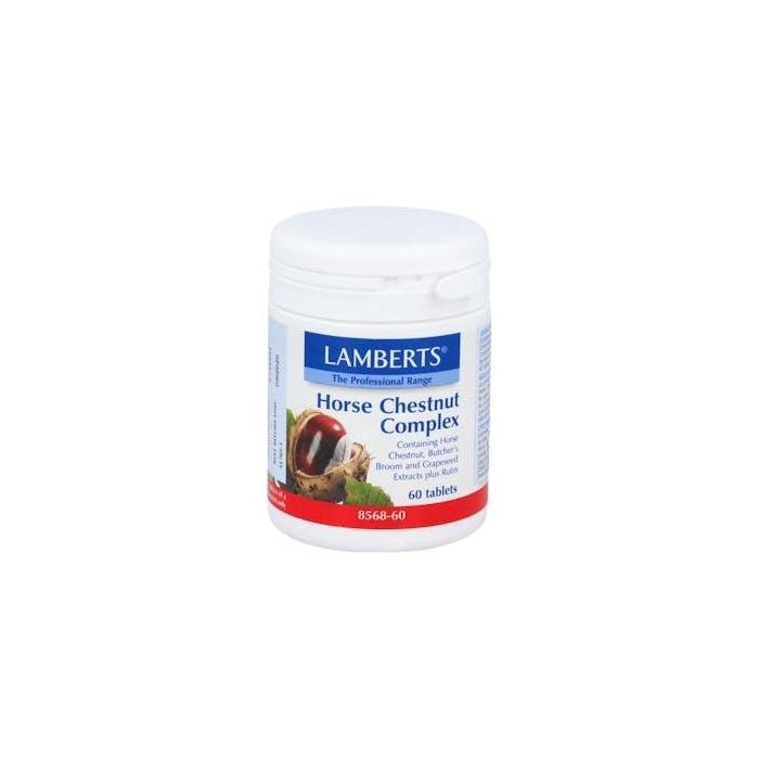 LAMBERTS Castaño de Indias Complex 60 Comprimidos para Mantenimiento de Capilares y Vasos Sanguíneos