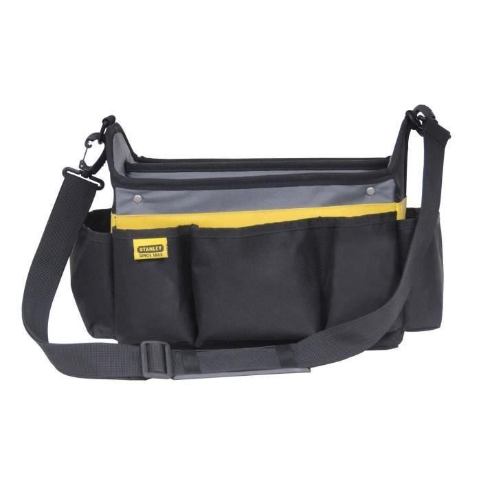 STANLEY Cesta de herramientas con bandolera 30cm vacía 1 STANLEY Cesta de herramientas con bandolera 30cm vacía 1