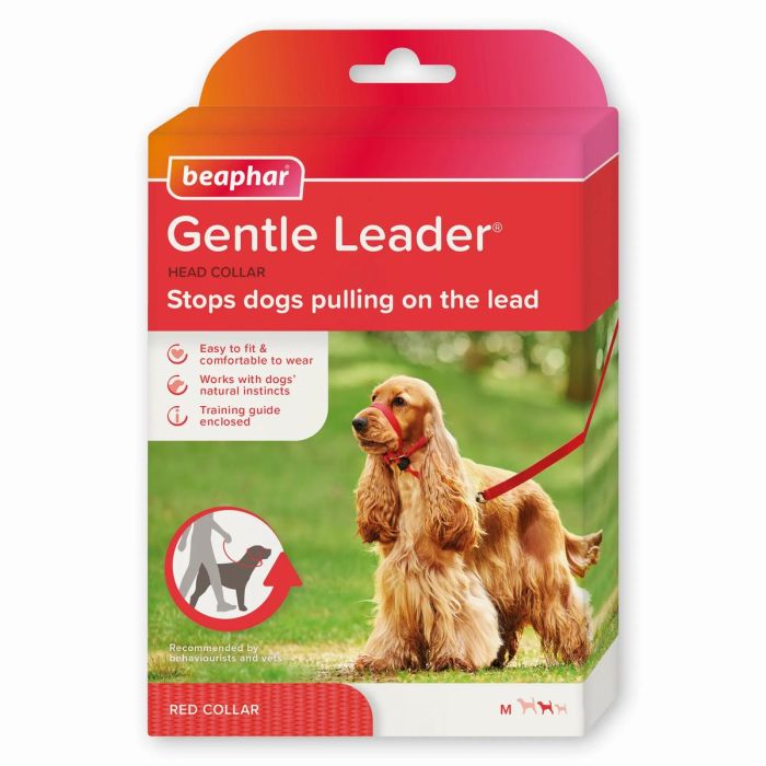 Beaphar Gentle Leader Talla M Rojo