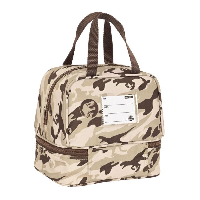 Bolsa Térmica Jurassic World Dominion Marrón 20 x 20 x 15 cm 1 Bolsa Térmica Jurassic World Dominion Marrón 20 x 20 x 15 cm 1