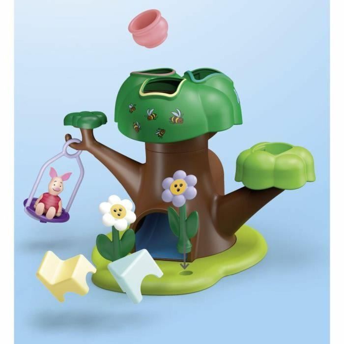 Playmobil Junior Disney: Winnie The Pooh - Casa del Árbol con Tobogán y Juego de Roles para Desarrollo Motor y Sensorial 4