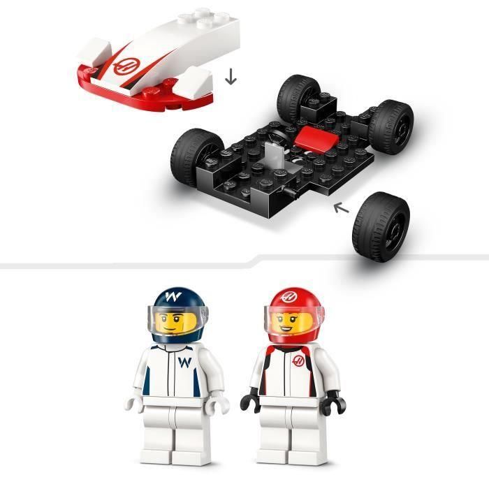 Juego de construccion coches de formula1 williams racing y haas f1 lego city 3 Juego de construccion coches de formula1 williams racing y haas f1 lego city 3