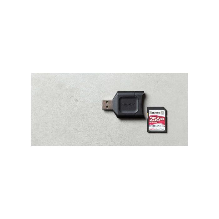 Kingston MLP Lector de Tarjetas SD MobileLite Plus USB 3.2 Gen 1 Compatible UHS-II y UHS-I Portátil 4 Kingston MLP Lector de Tarjetas SD MobileLite Plus USB 3.2 Gen 1 Compatible UHS-II y UHS-I Portátil 4