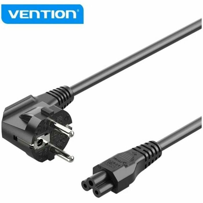 Vention ZCKBAC Cable de Alimentación IEC C5 Hembra a CEE7 Macho 2.5A 1.8m Negro para Fuentes y Periféricos Vention ZCKBAC Cable de Alimentación IEC C5 Hembra a CEE7 Macho 2.5A 1.8m Negro para Fuentes y Periféricos