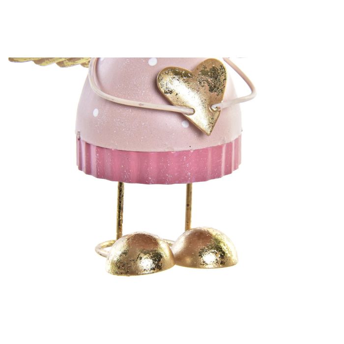 DKD Home Decor Figura Hada Navidad Fantasía Metal, Surtido Blanco, Rosa, Dorado (6 Unidades) - 6.5 x 14 x 9 cm 2 DKD Home Decor Figura Hada Navidad Fantasía Metal, Surtido Blanco, Rosa, Dorado (6 Unidades) - 6.5 x 14 x 9 cm 2