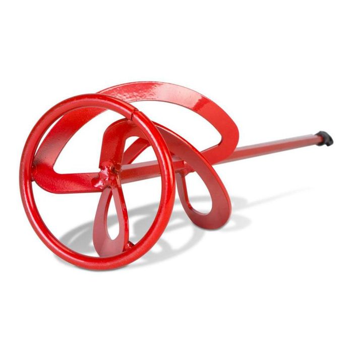 Rubi Mezclador Mortero Cola M-120-R 3H 76918 Varilla con Anclaje M14 Hélice Ø120mm para Adhesivos, Cementosos, Resinas y Pinturas 3